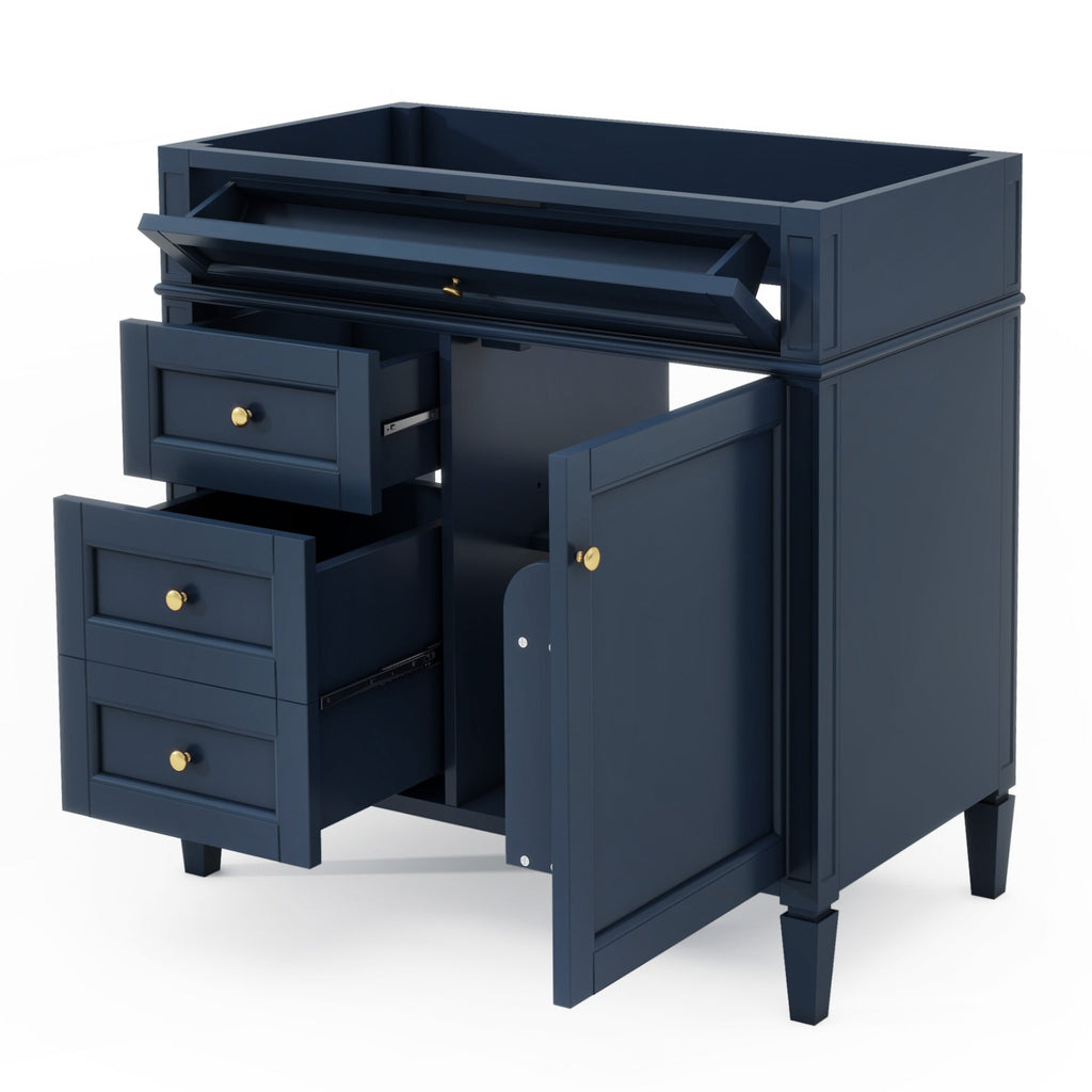 36'' Bathroom Vanity Without Top Sink
