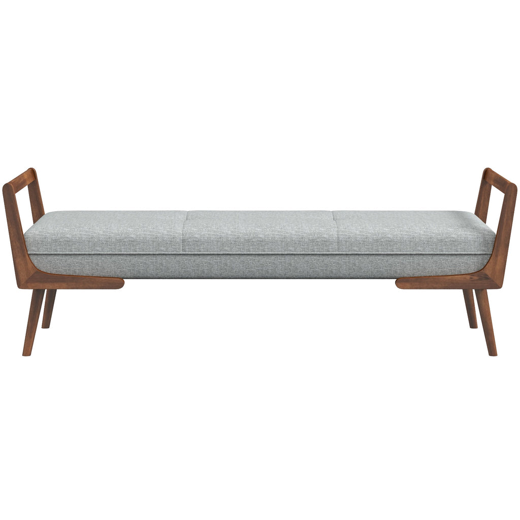 Modern Cora Mid Century Modern Bench