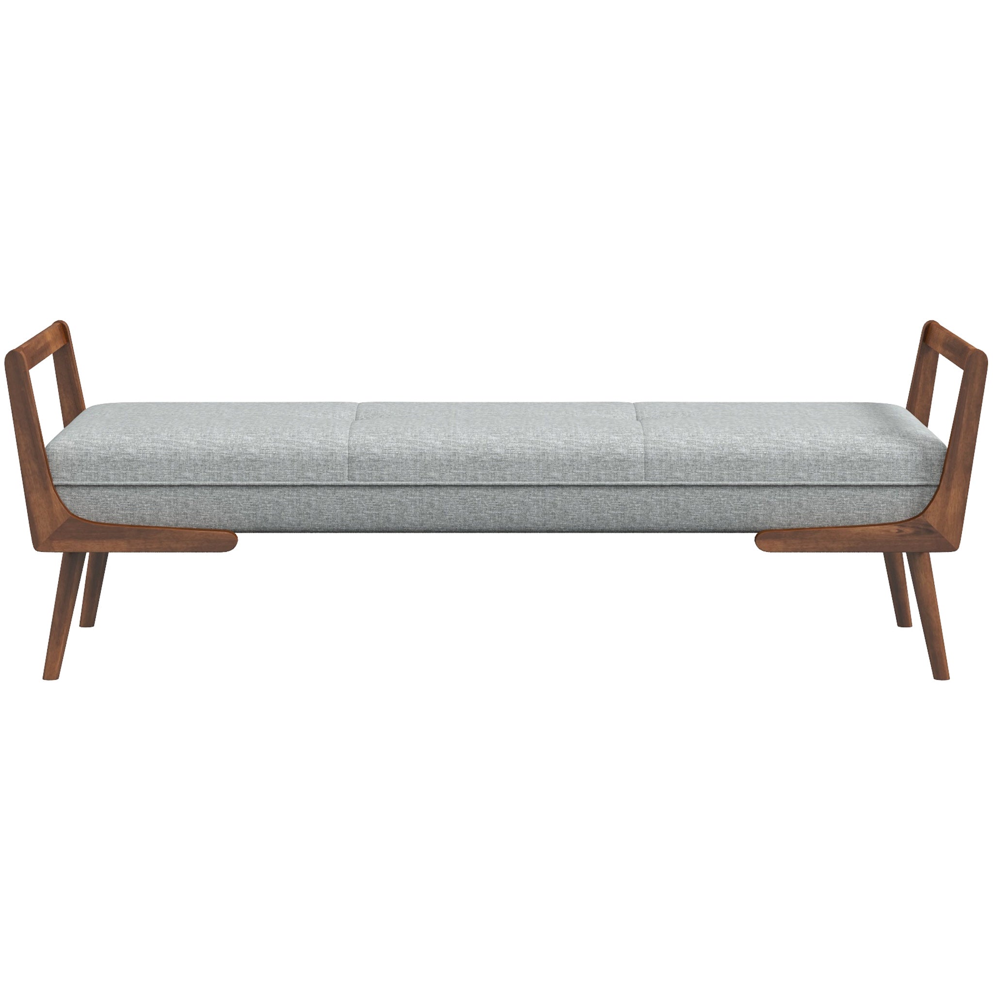 Modern Cora Mid Century Modern Bench