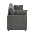 Upholstered Sofa with Toss Pillows