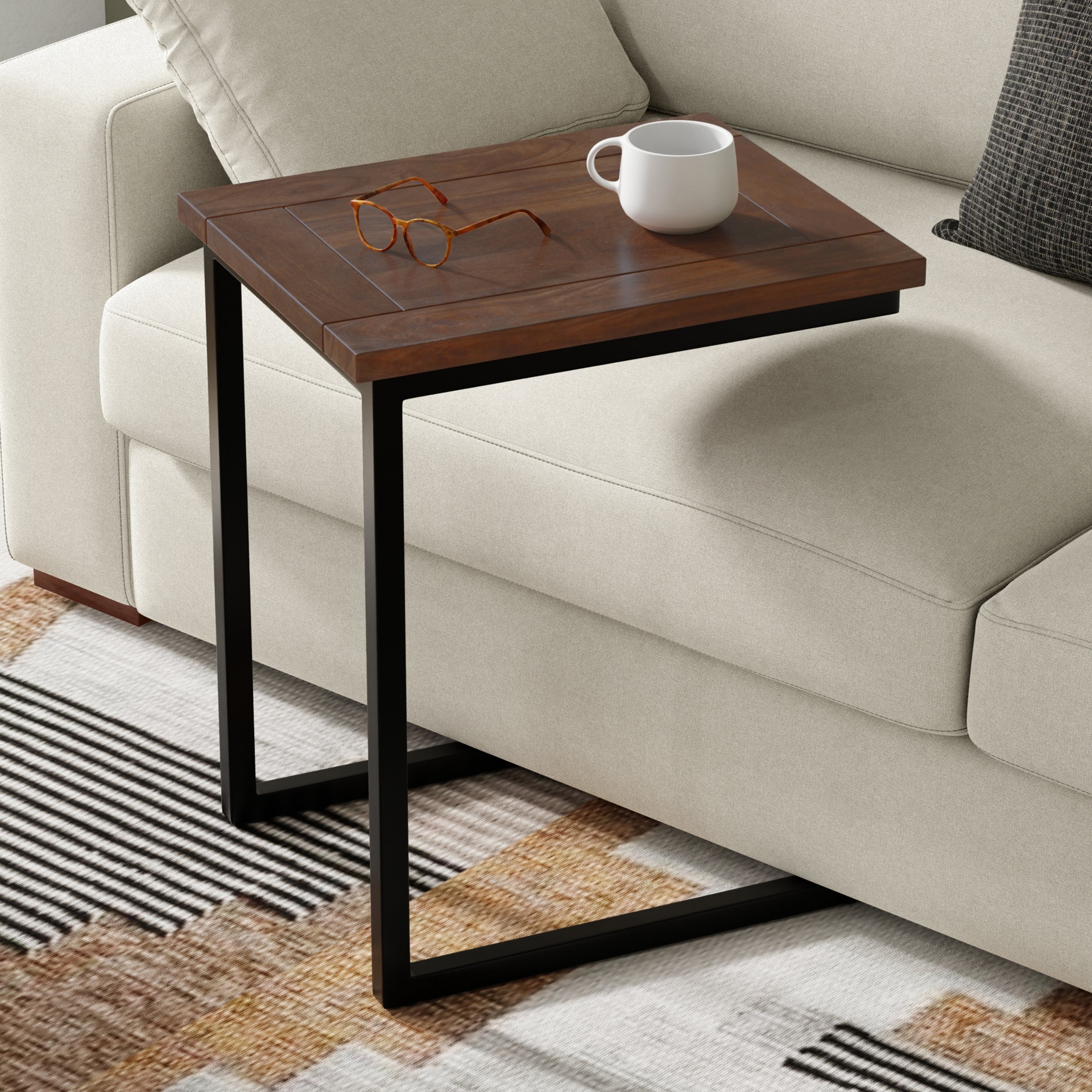 Skyler Wide C Side Table