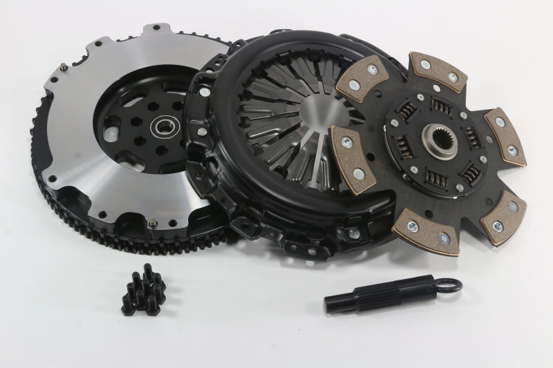 Comp Clutch 10-14 Genesis Turbo Stage 4 - 6 Pad Ceramic Clutch Kit w/Steel FW *No TOB/Pilot Bearing* 5096-1620