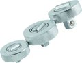 BikeMaster 3-pc Palm Rachet Set - 1/4in Drive / 3/8in Drive / 1/2in Drives 152220