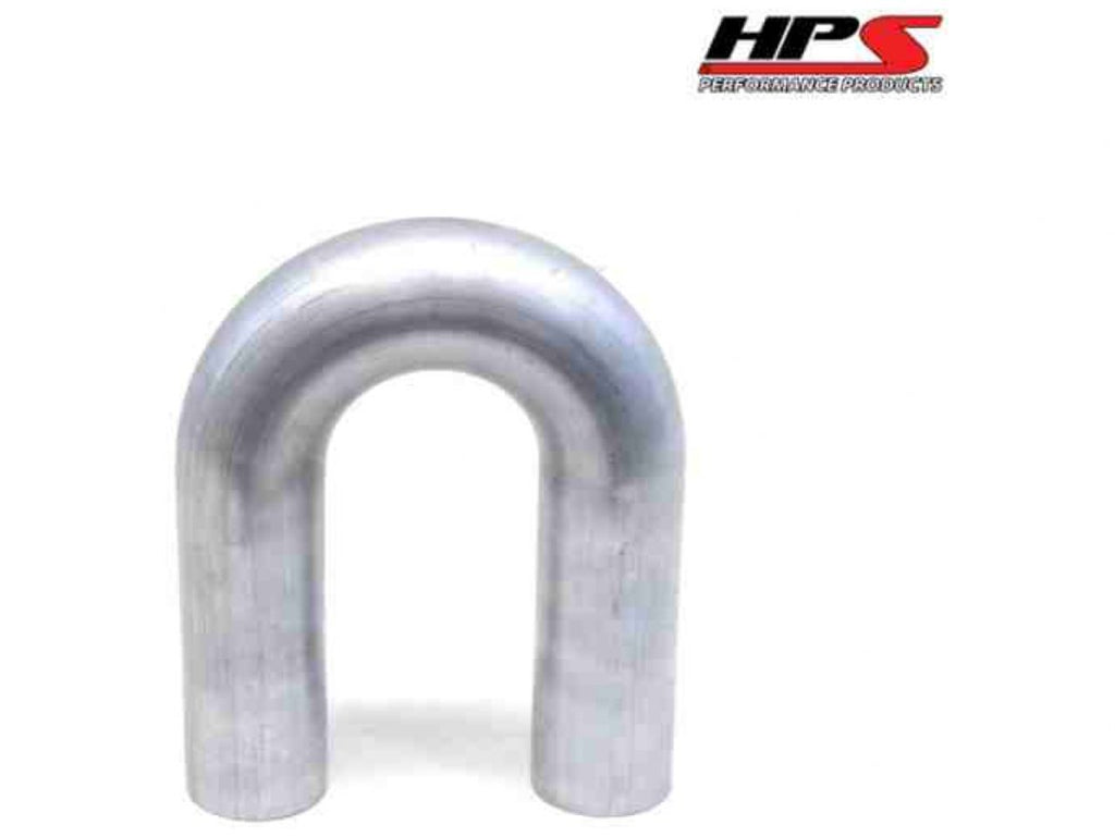 HPS Performance Products HPS 2" OD 180 Degree U Bend 6061 Aluminum Elbow Pipe Tubing 16 Gauge w/ 3" CLR