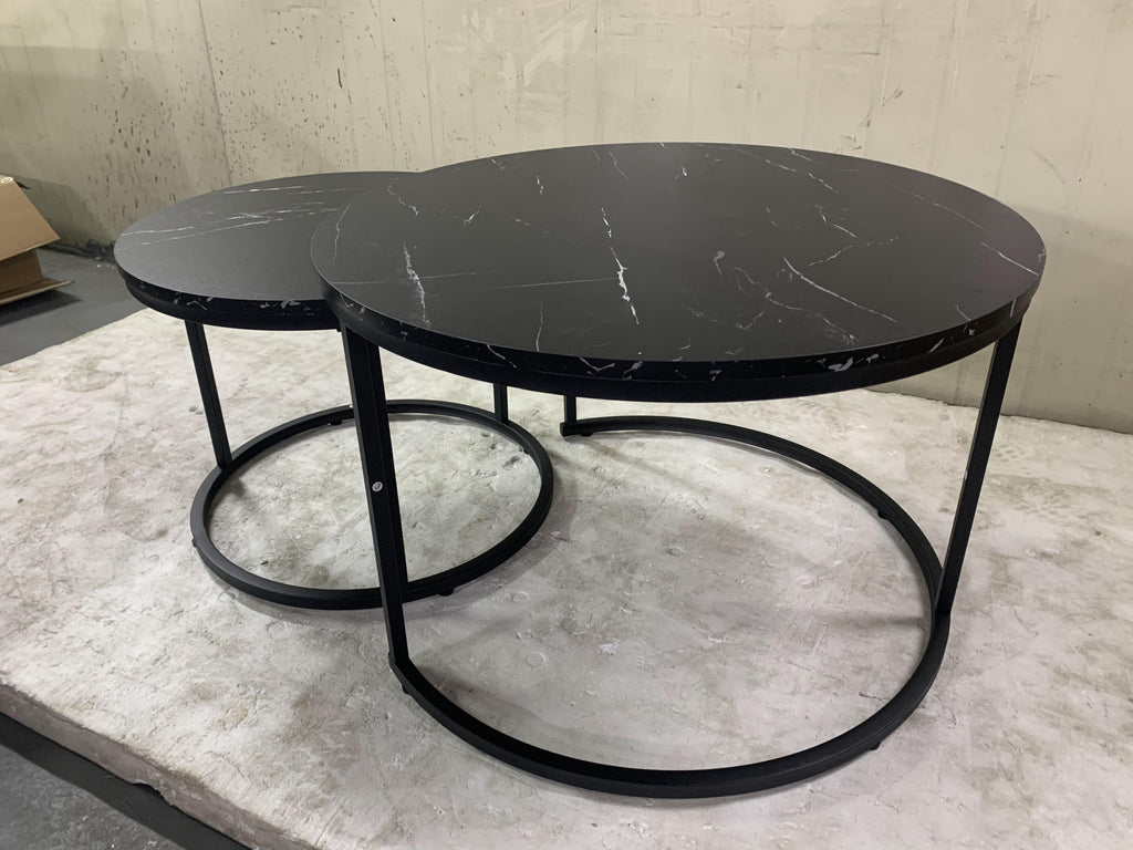 27.6" Nesting Coffee Table Set of 2