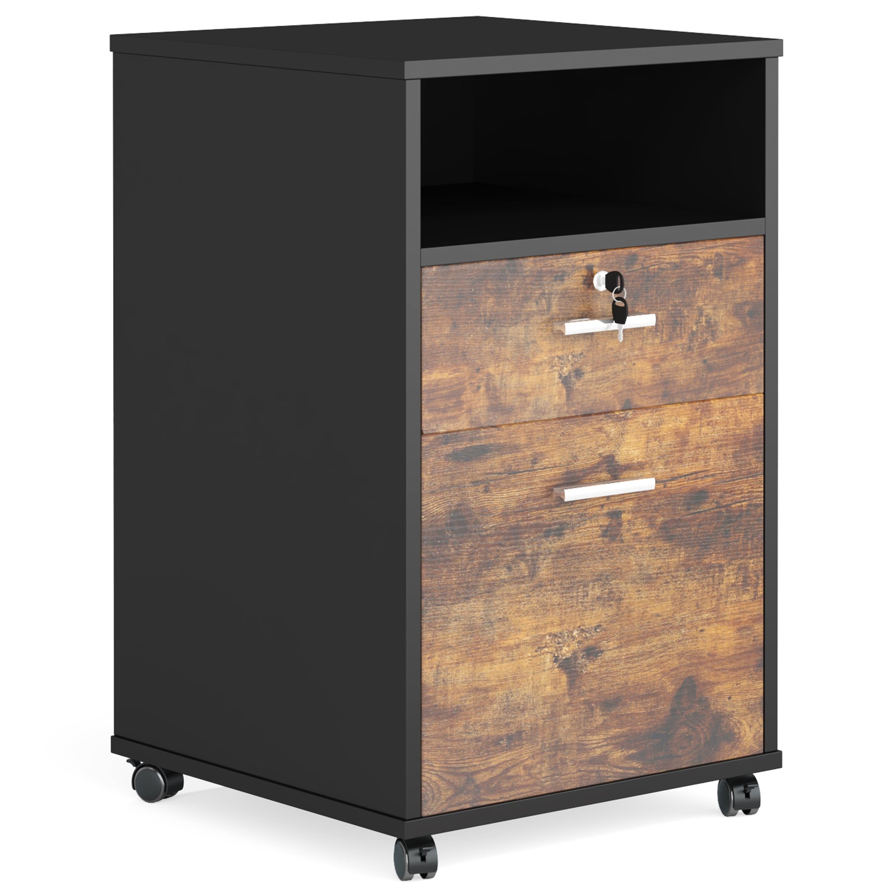 Mobile File Cabinet with Lock
