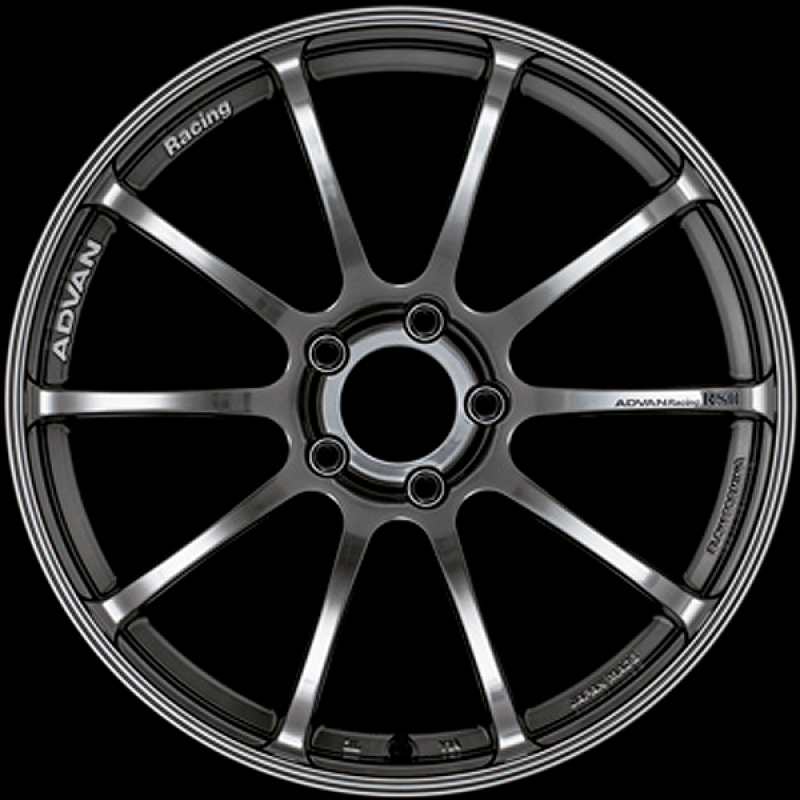 Advan RSII 17x7.5 / +35 Offset / 4x98 / 58mm Bore / Hyper Black YAP7F35SHB