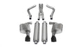 Corsa 12-13 Dodge Charger SRT-8 6.4L V8 Black Sport Cat-Back Exhaust 14463BLK