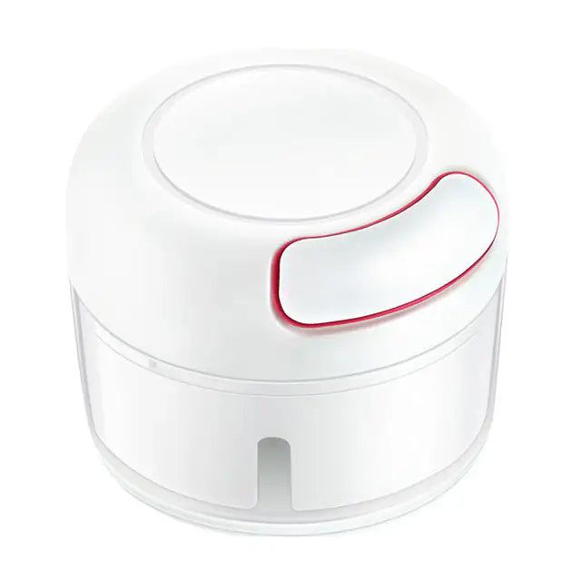 Manual Food Chopper – Vegetable & Garlic Cutter with Magnetic Blade