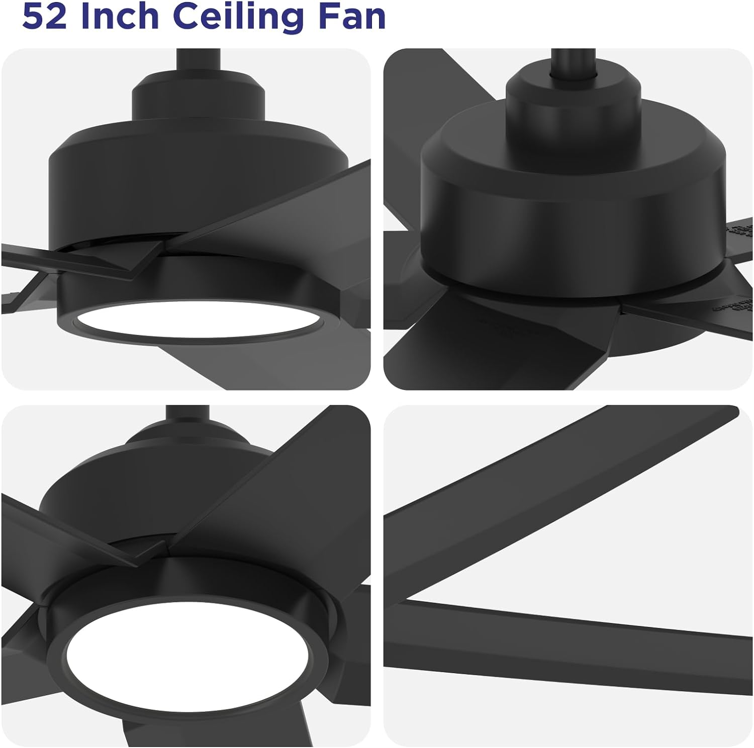 52 Inch Ceiling Fan With Lights