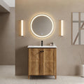 30-Inch Golden Bathroom Vanity
