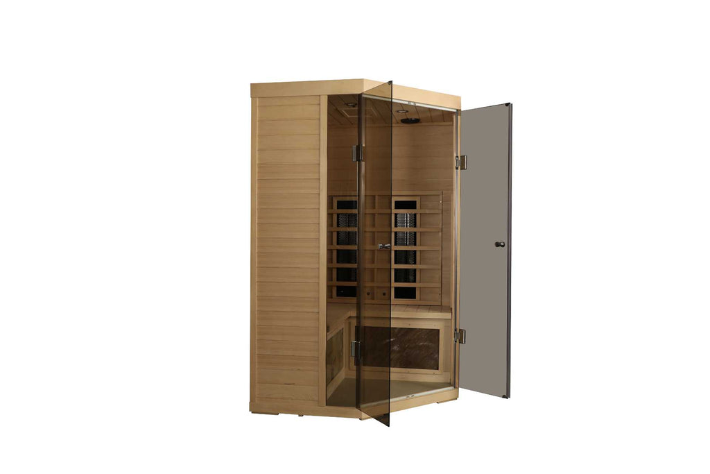 5-Person Hemlock Far-Infrared S Model Sauna
