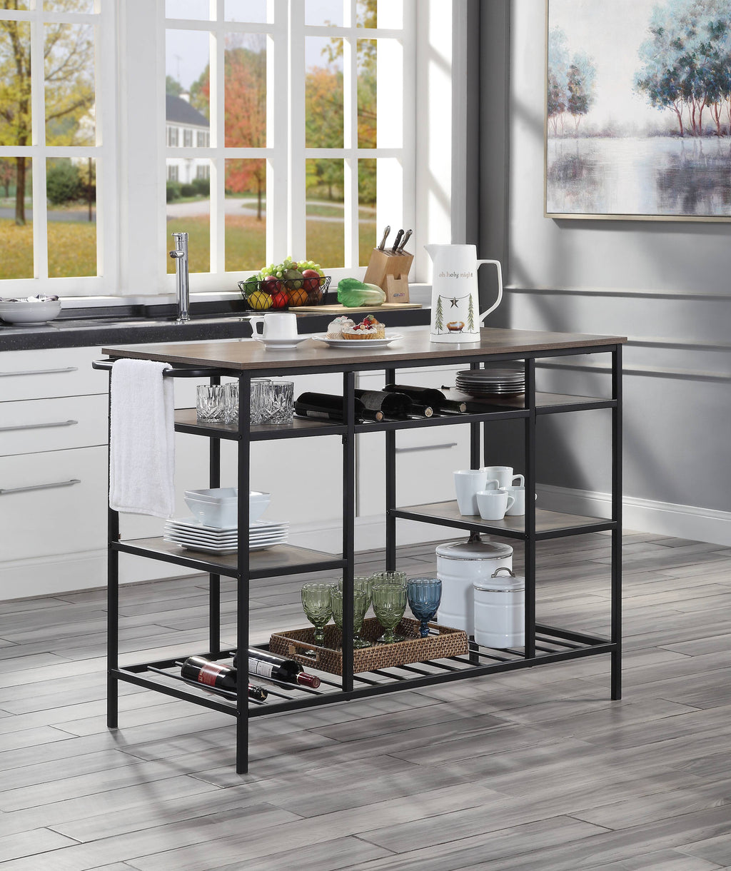 Lona Rustic Kitchen Island