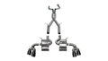 Corsa 16-18 Chevy Camaro SS Xtreme+ 2.75in Cat-Back Dual Rear Exit w/ Single 4.5in Black PVD Tip 14771BLK