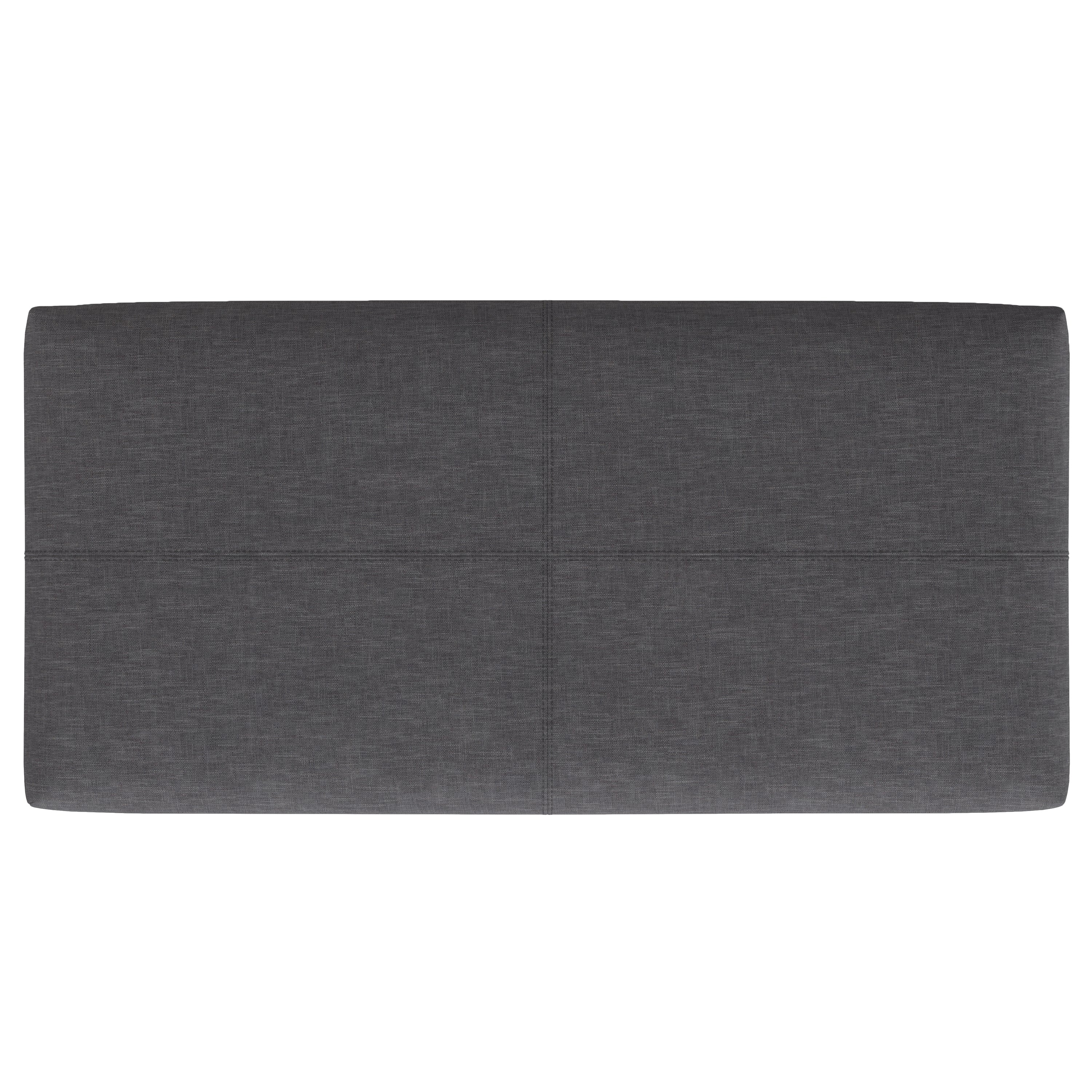 Gabbie 48 Inch Wide Rectangular Storage Ottoman