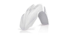 Acerbis 13-16 Kawasaki KX250F/ 12-15 KX450F Front Fender - White 2314140002