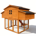 Chicken House for Outdoor with Two Nesting Box