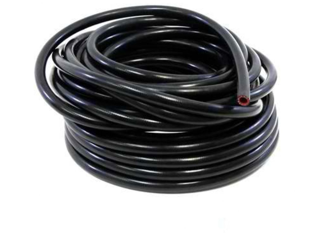 HPS High Temp 1/8" ID(3mm)Reinforced Silicone Heater Hose Black-50 Feet