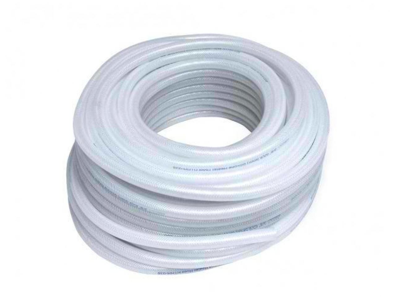 HPS High Temp 5/32" ID (4mm) Reinforced Silicone Braid Clear Hose Tubing