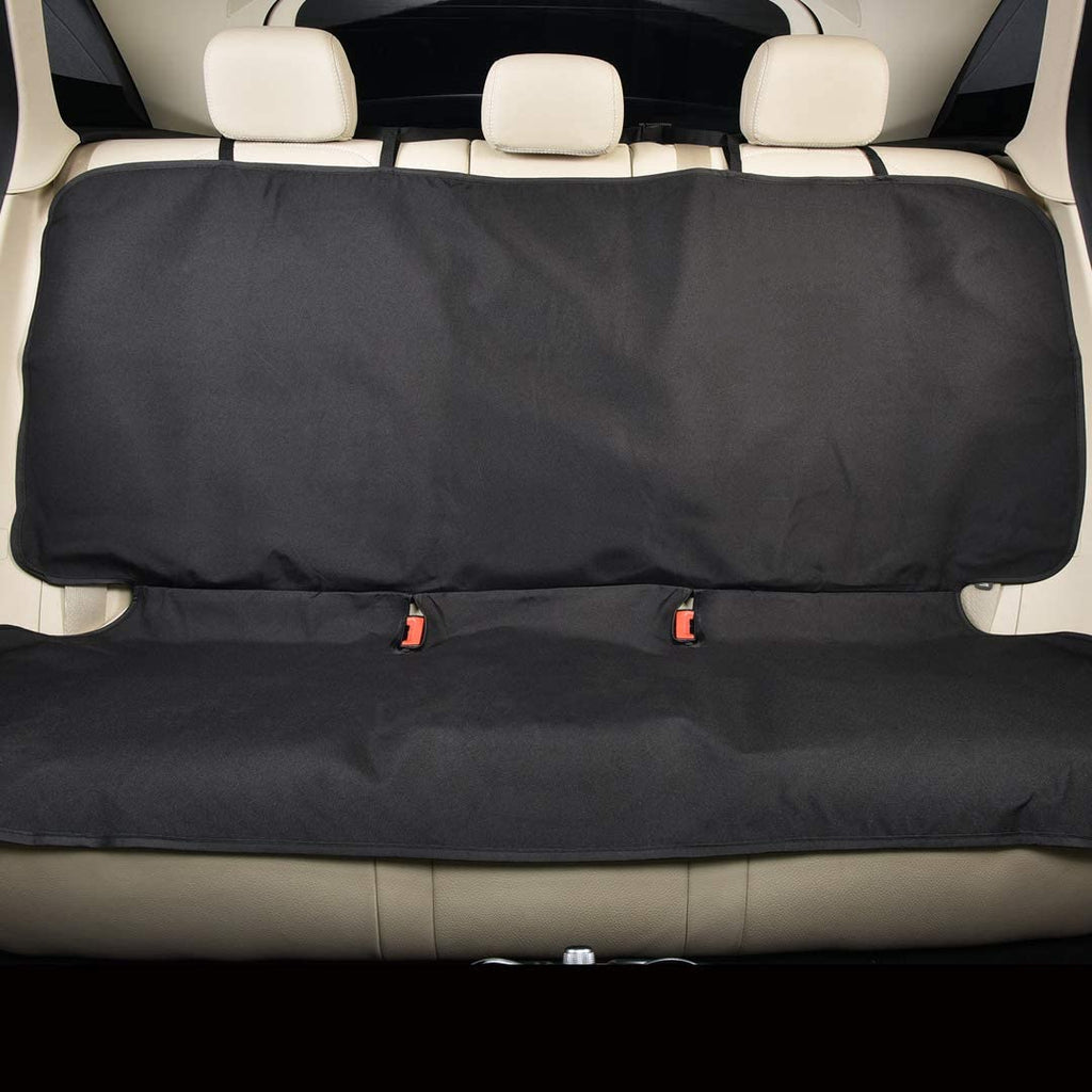 3D MAXpider 22in W x 22in H 3D Universal Bench Seat Defender - Black B07DTJ4SD9