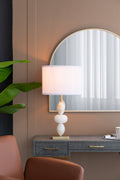 Contemporary Alabaster Table Lamp