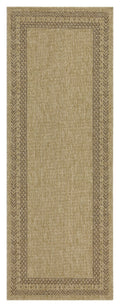 Earth GC_NTL1007 Jute/Mocha Indoor/Outdoor Area Rug