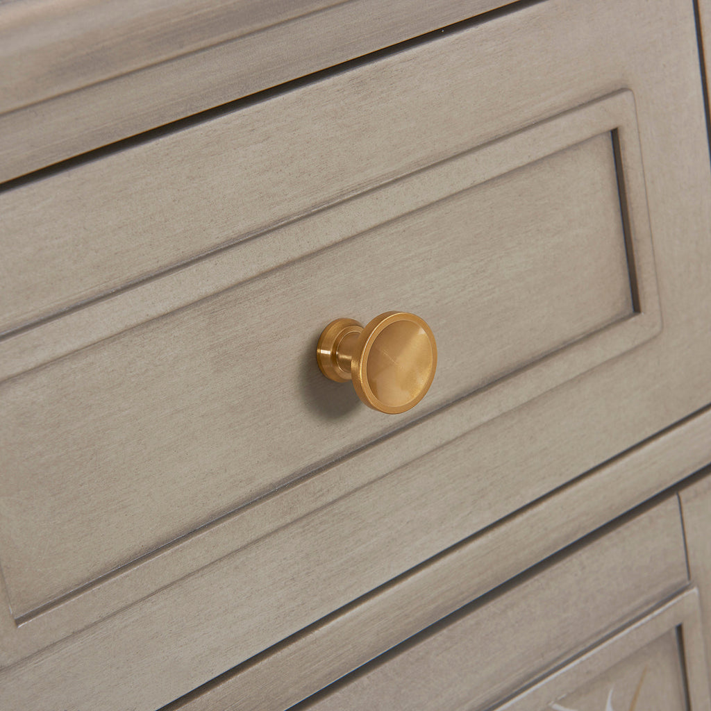 Dauphin Handpainted Entryway Storage Cabinet