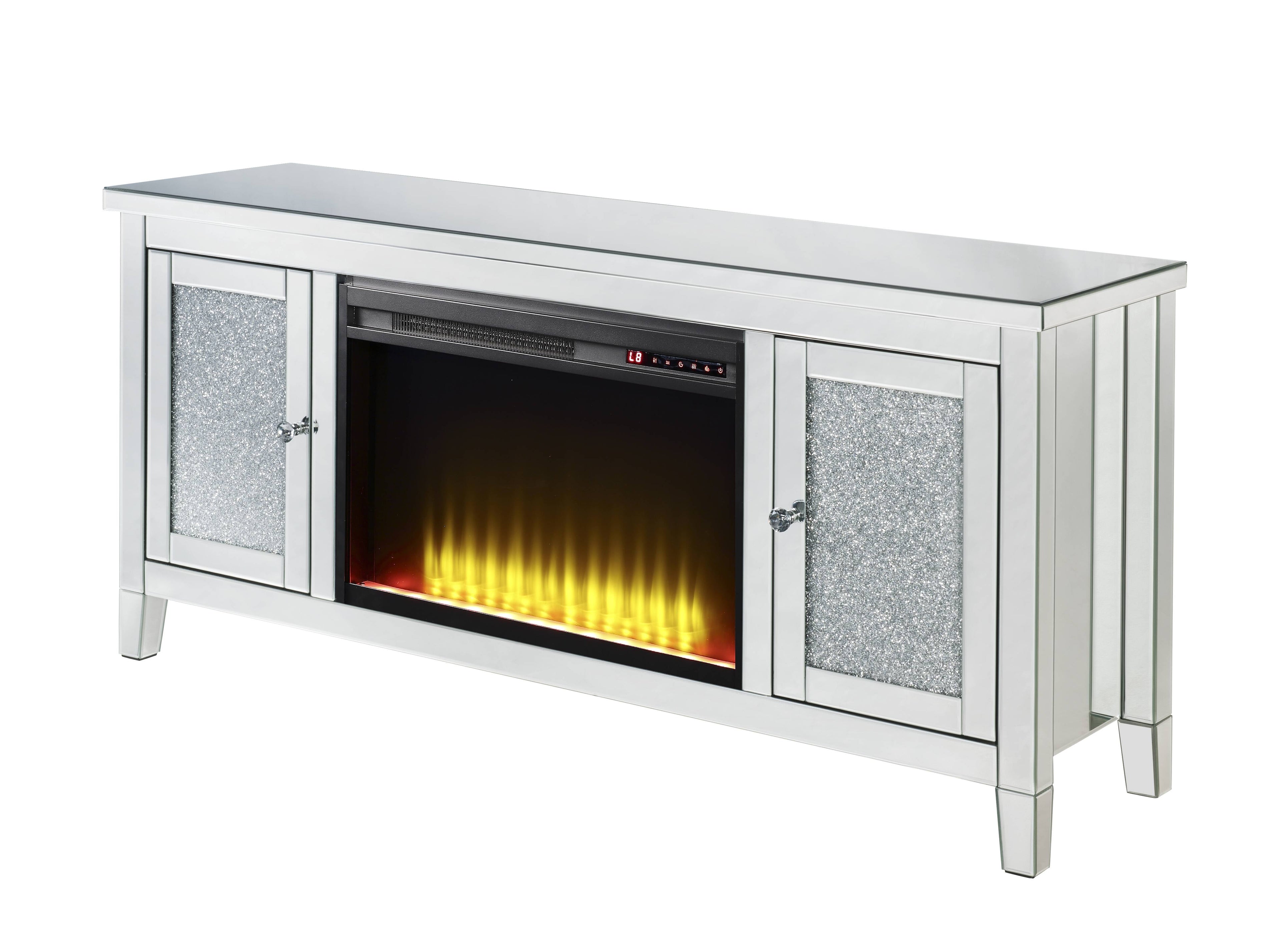 Noralie TV Stand with Electric Fireplace