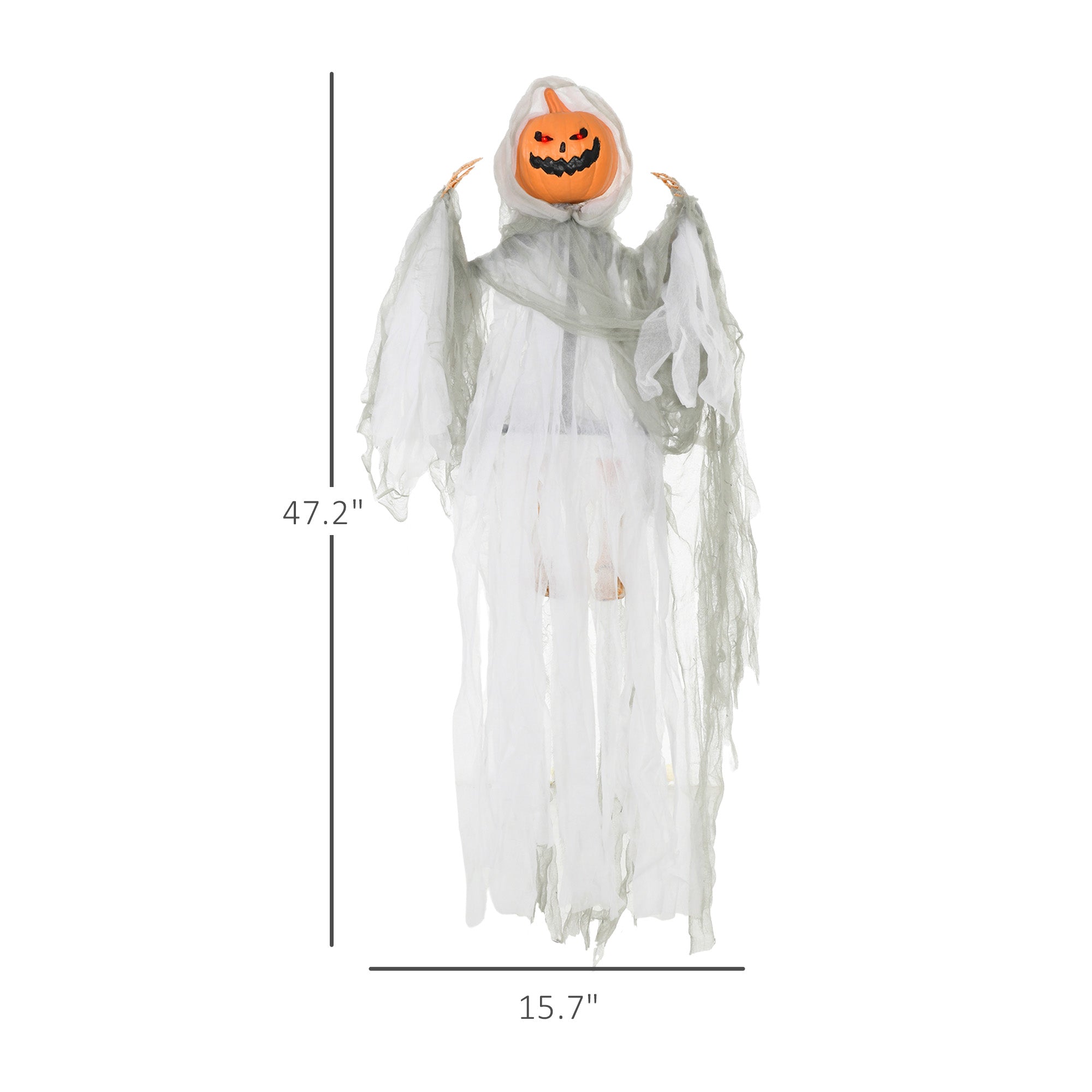 Outdoor Halloween Hanging Pumpkin Ghost