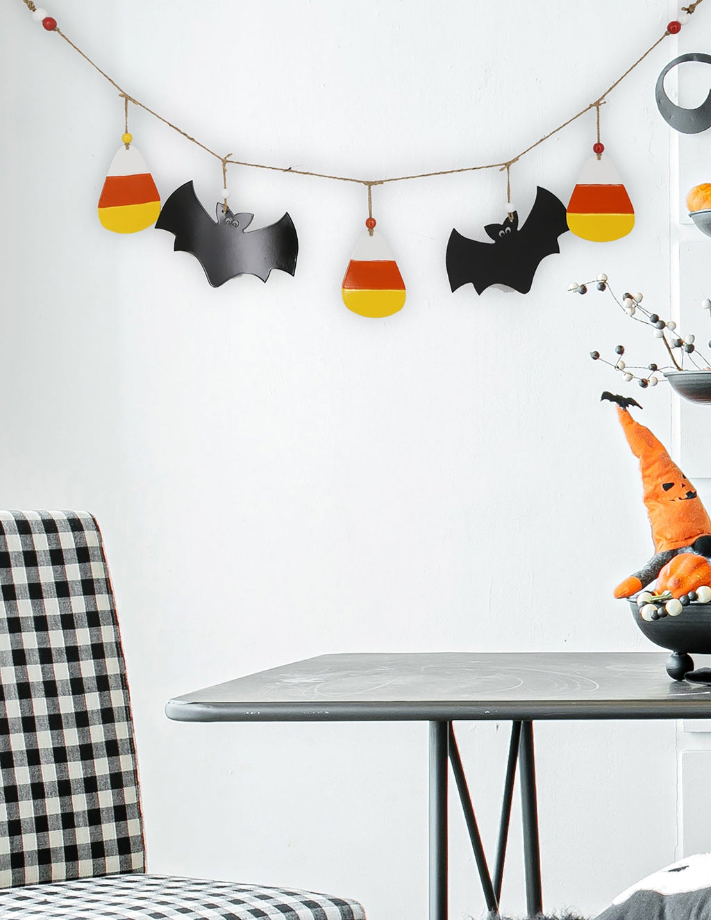 Set of 2 Halloween Garland for Holiday Wall Decor