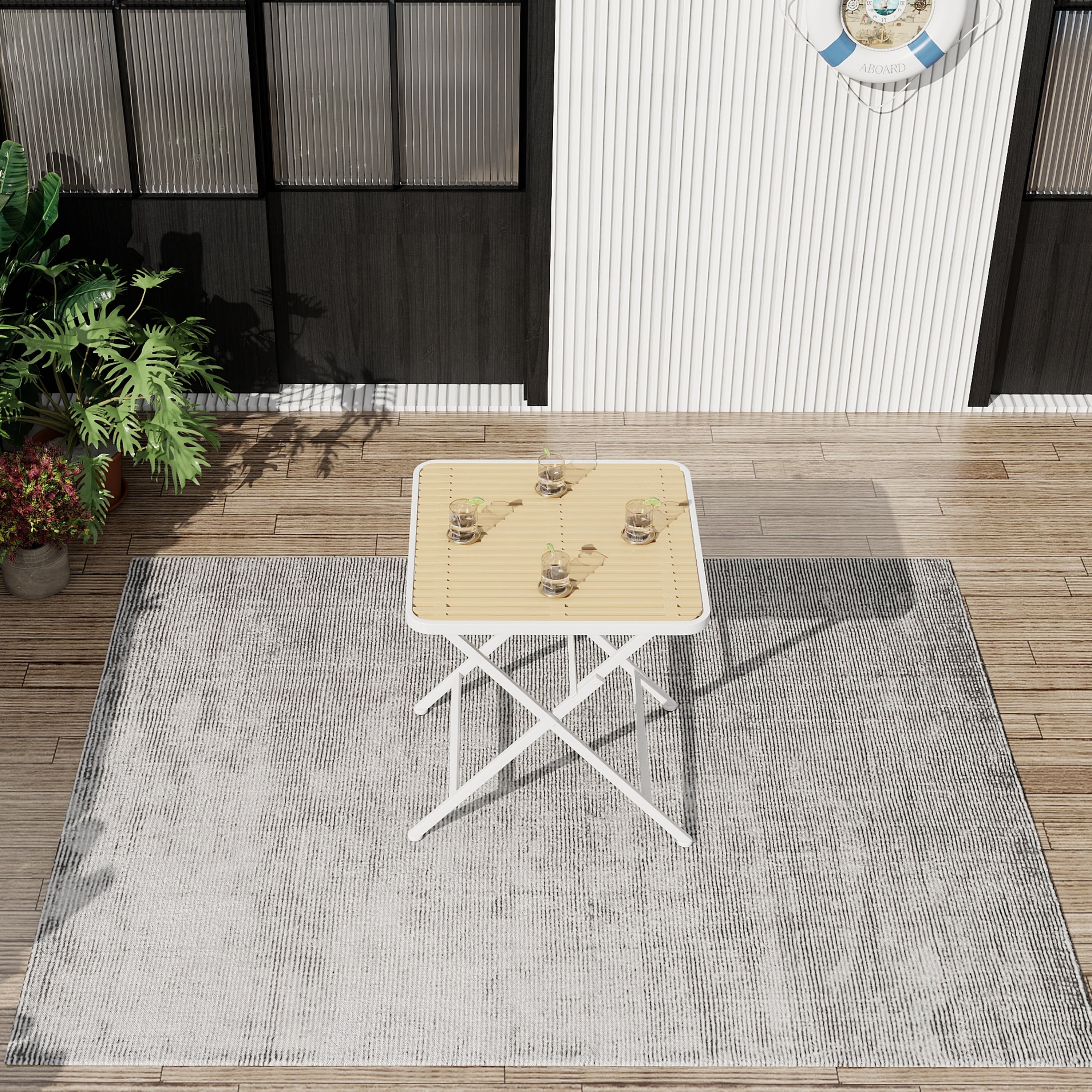 Summer - Modern Folding Square Table