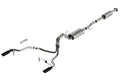 Borla F-150 2021 2.7L/3.5L 4dr CC SB EC STB Lar/KingR/Plnm/LTD 3/2.25 SRE CB Touring BLK CHR Tips 140862BC