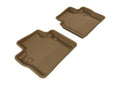3D MAXpider 2007-2016 Volvo S80 Kagu 2nd Row Floormats - Tan L1VV00221502