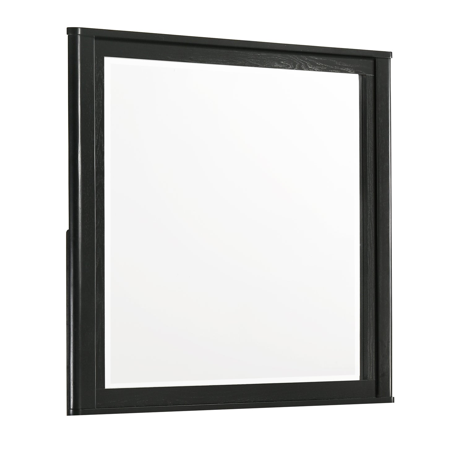 Opel Modern Beveled Bedroom Mirror with Deep Frame Profile
