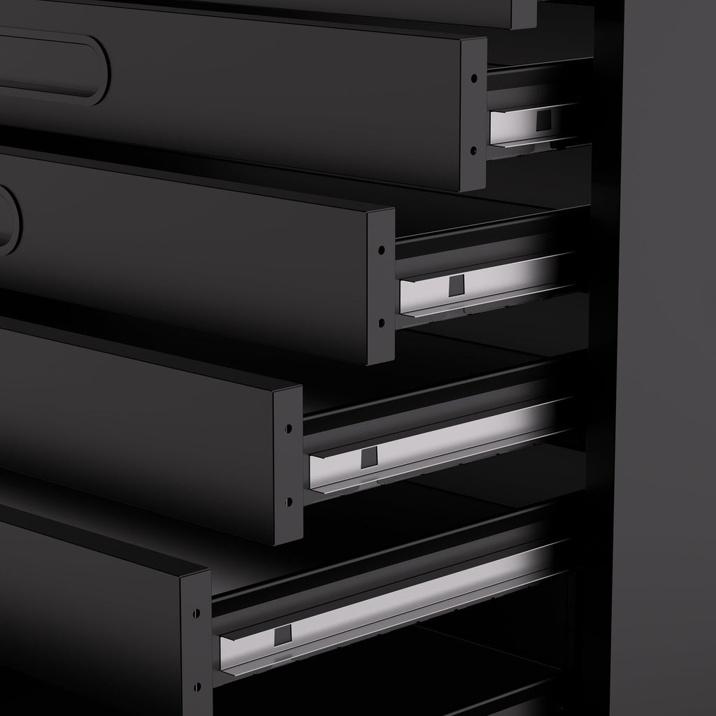 34.3" Rolling Tool Chest with 6 Drawers