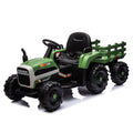 Ride On Tractor with Trailer - 24V Battery Powered Electric Toy