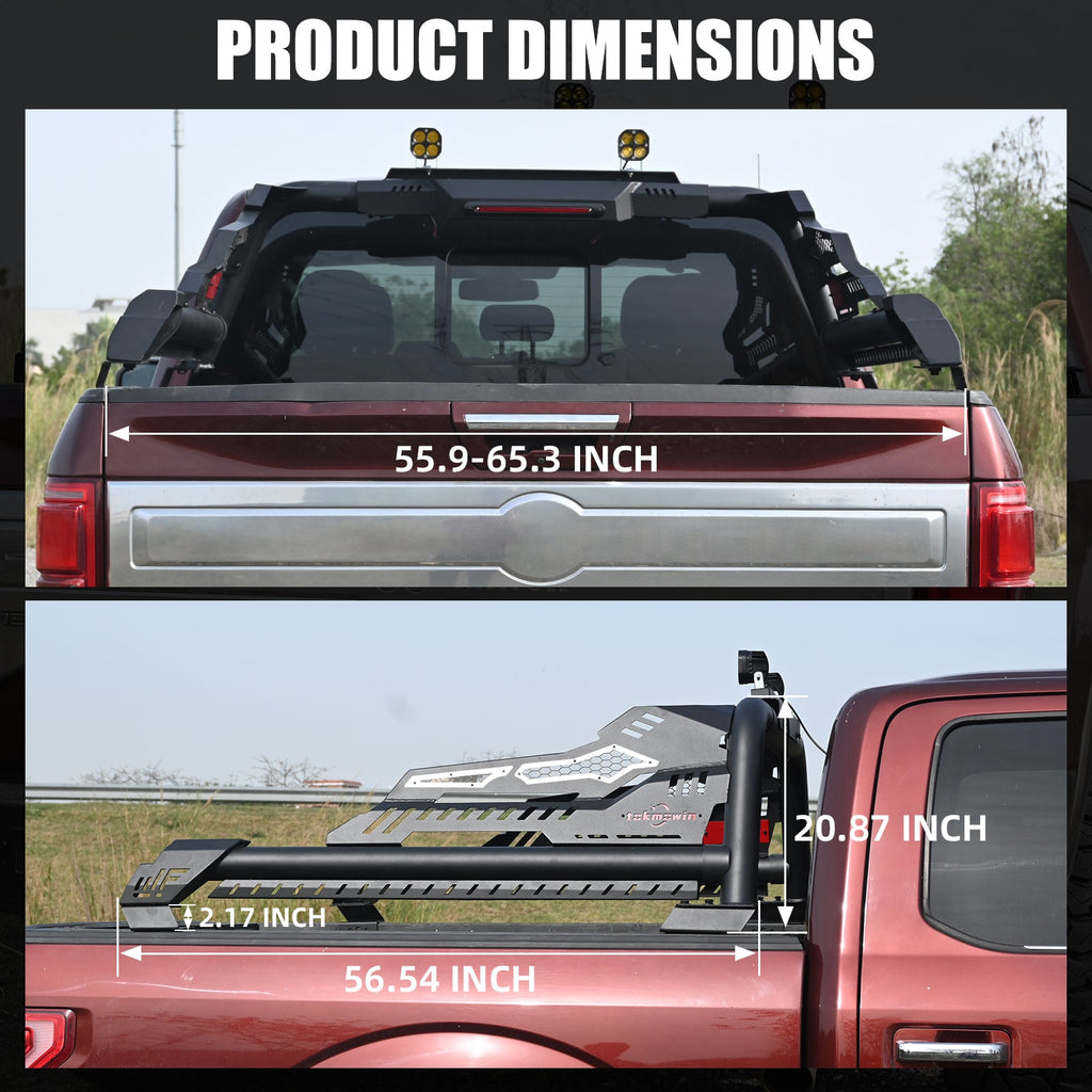 Universal Truck Bed Roll Bar