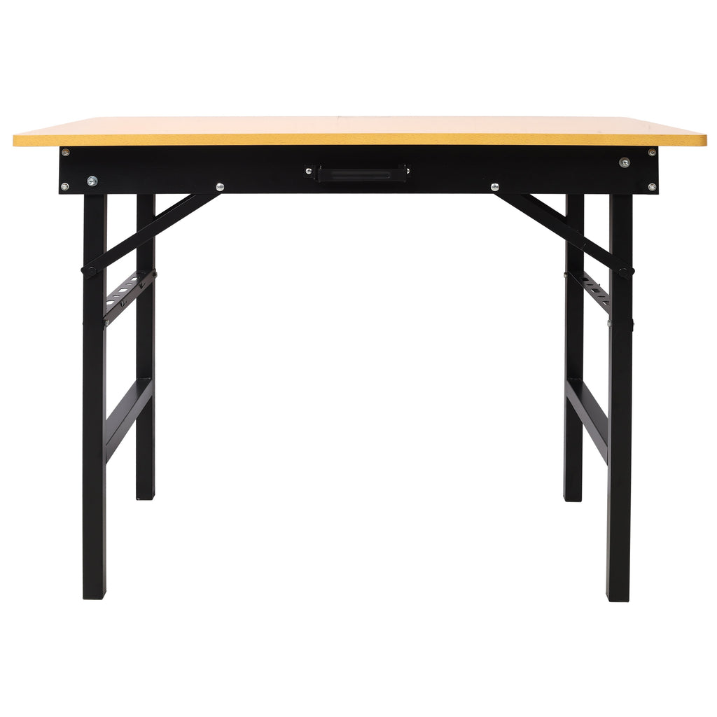 Portable Folding Work Table with Measuring Tape and Angle Finder