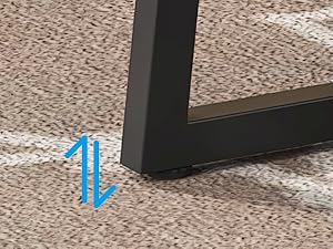 19.68" Industrial End Table with Storage Shelf