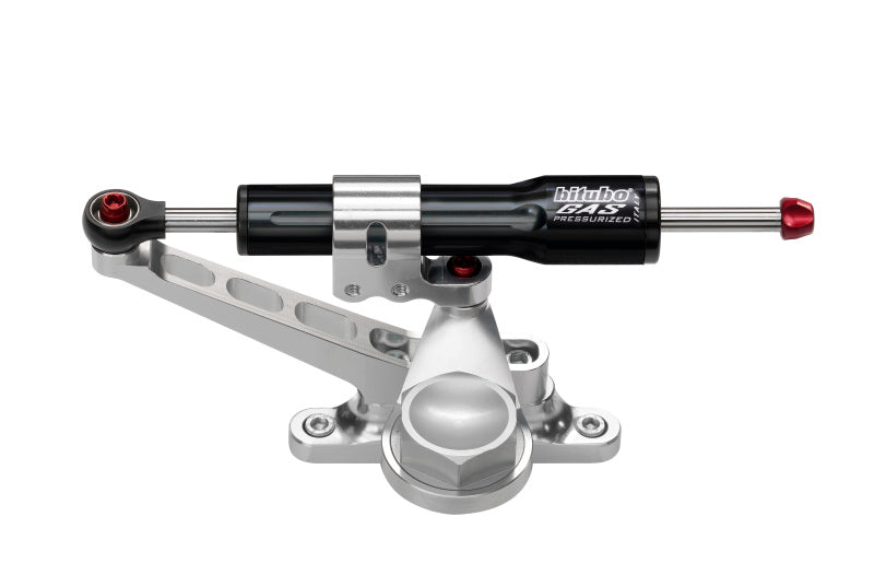 Bitubo Suspension Bitubo KITT Steering Damper Kit For Over Tank Mounting With Black Shock Absorber KIT126A2