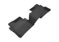 3D MAXpider 2016-2020 Cadillac CT6 Kagu 2nd Row Floormats - Black L1CD01721509