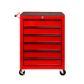 Rolling Metal Tool Chest with 6 Drawers