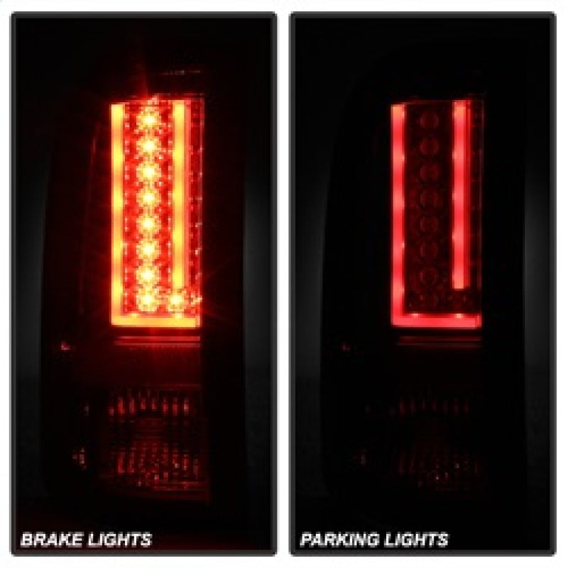 Spyder Chevy Silverado 07-13 Version 2 LED Tail Lights - Black ALT-YD-CS07V2-LED-BK 5081766