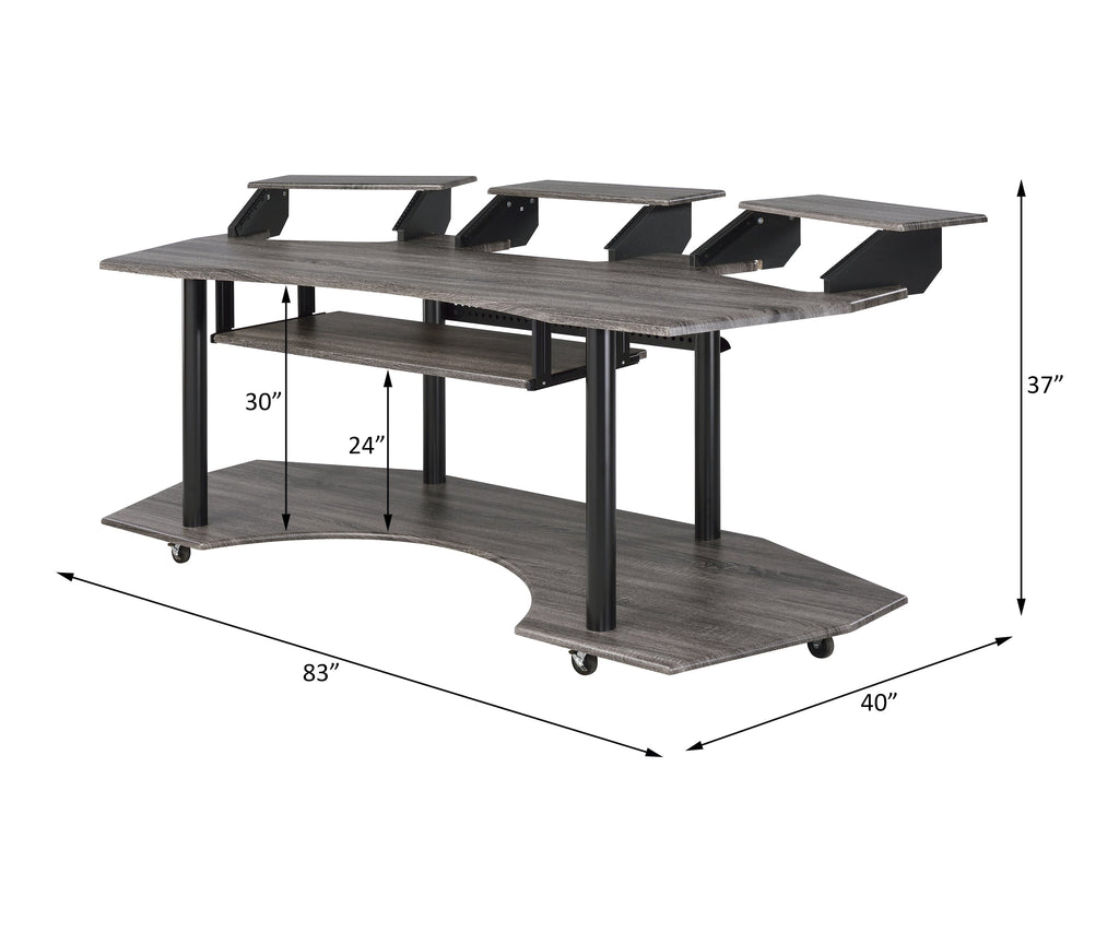 83" Eleazar Music Studio Desk