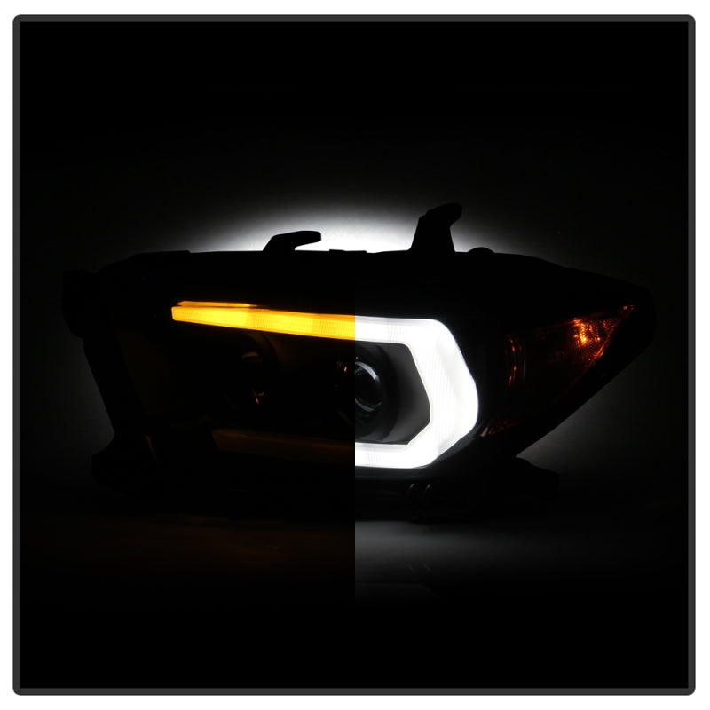 Spyder Toyota Tacoma 16-18 (SR5 Model Only) Projector Headlights Black Smoke PRO-YD-TT16-LB-BSM 5087546