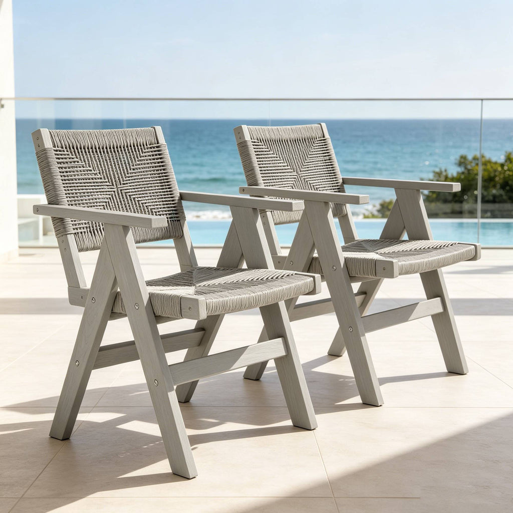 2 Piece HIPS All-Season Dining Chair