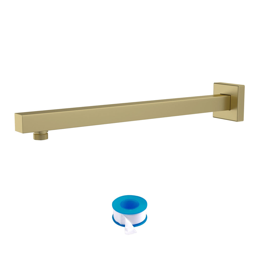16" Wall Mounted Shower Arm with Flange