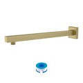 16" Wall Mounted Shower Arm with Flange