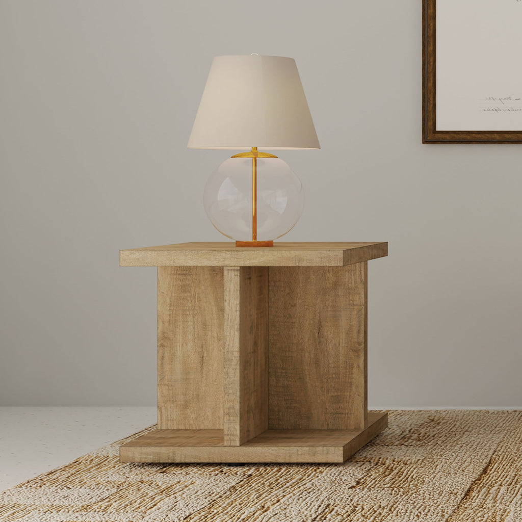 Metron Mango Square End Table
