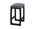 Razo Fabric & Weathered Counter Height Stool